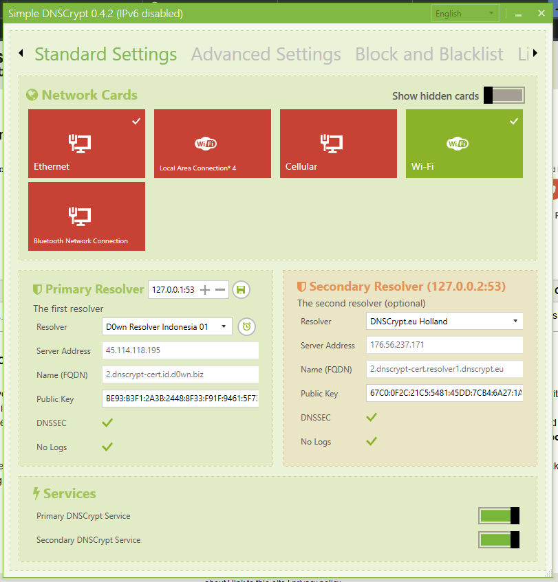 Simple DNSCrypt